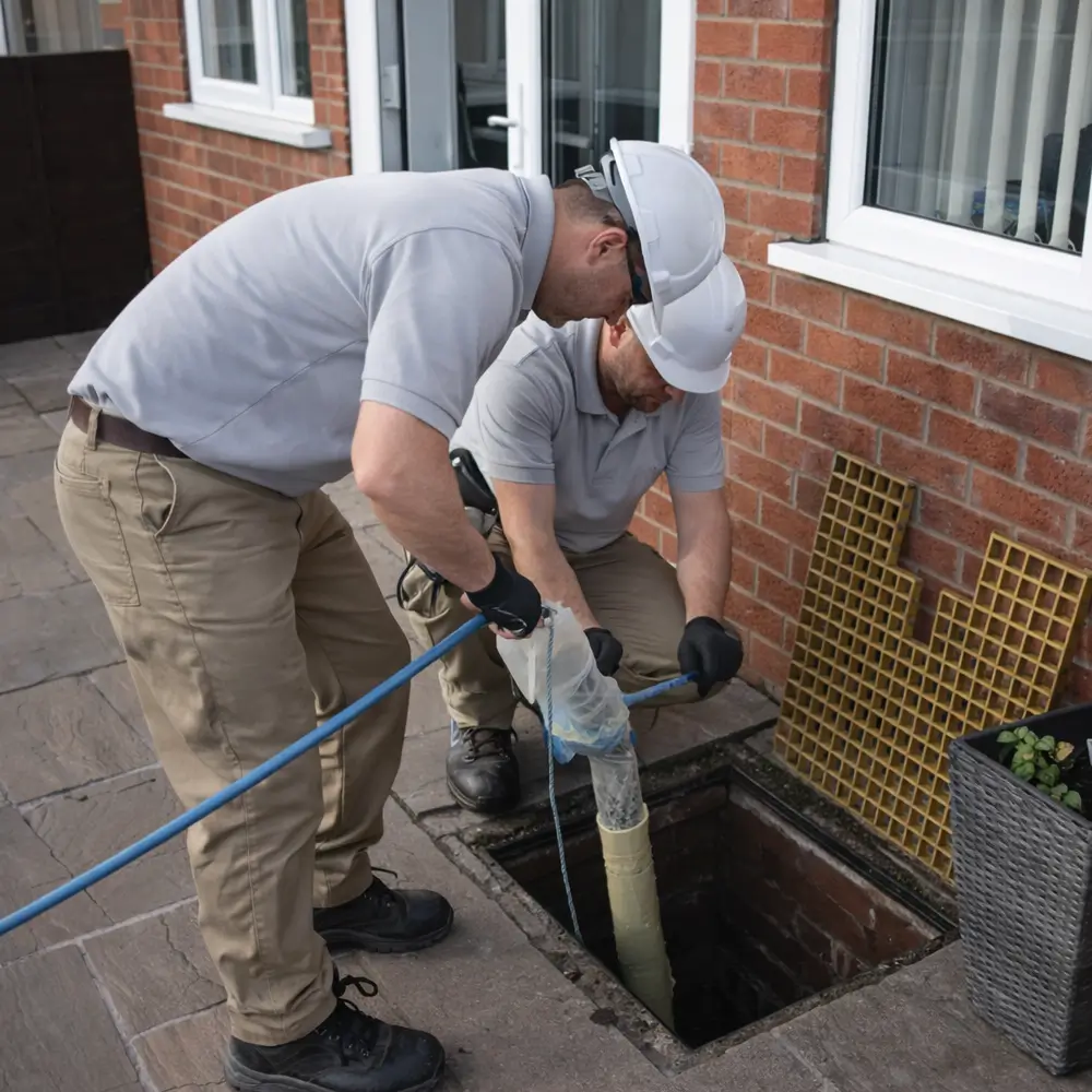 Blocked drain repair service in Kidlingtong
